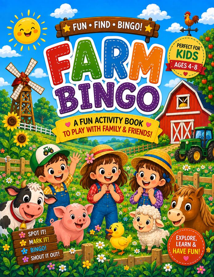 Farm Bingo book cover