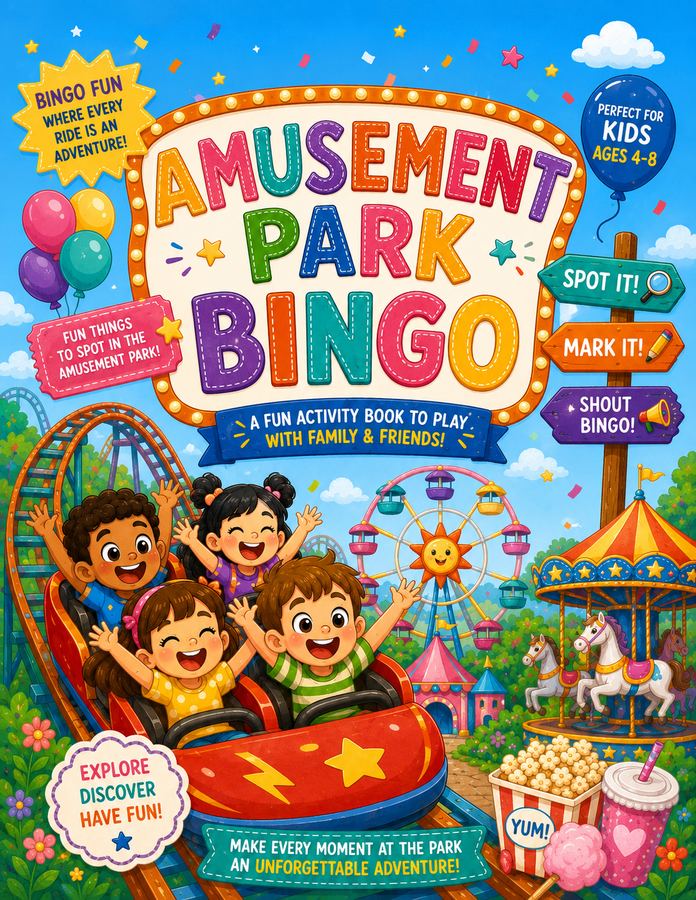 Amusement Park Bingo book cover