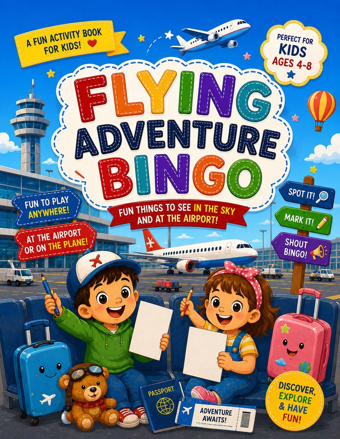 Flying Adventure Bingo book cover